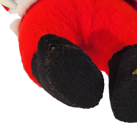 Handmade Santa Claus Plush 11-Inch Red Christmas Holiday Decor Vintage - Picture 15 of 15